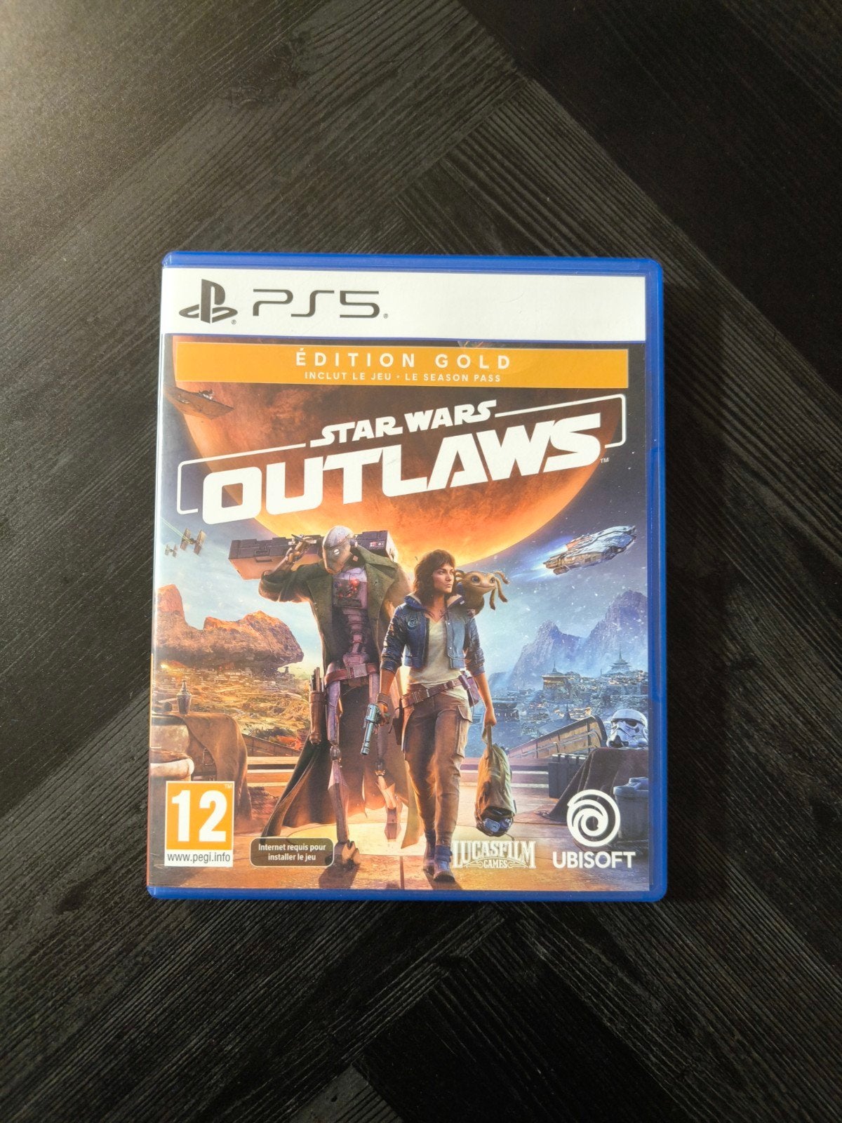 jeux ps5 Star Wars outlaws, Consoles de jeu & Jeux vidéo, Enlèvement ou Envoi, À partir de 12 ans, Aventure et Action, Comme neuf
