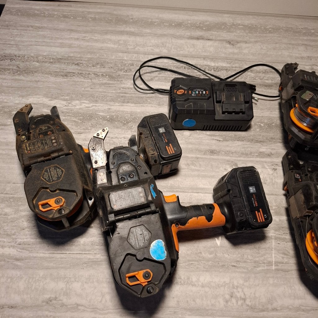 Tjep Ultra Grip 40 RE-BAR vlechtmachine (8-40 mm), Ophalen