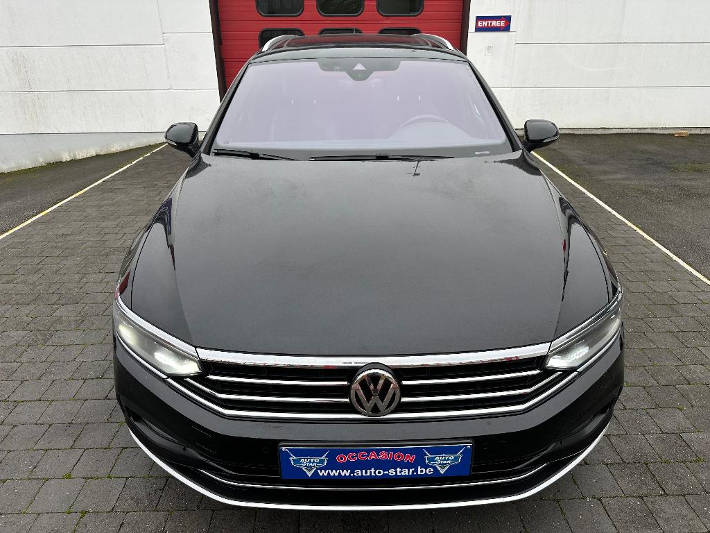VW PASSAT BREAK GPS TOUCHSCREEN TOWN+PANO EURO 6-d VOLLEDIG, Auto's, Euro 6, 4 cilinders, Zwart, Bedrijf