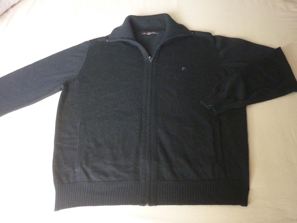 Wollen-Acryl Vest Pierre Cardin, Maat 52/54 (L), Pierre Cardin, Zwart, Ophalen of Verzenden