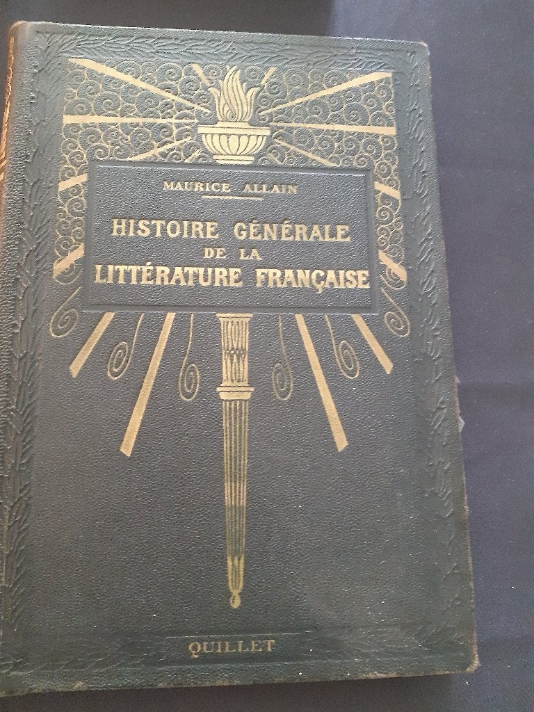 Histoire générale de la littérarure française, Enlèvement