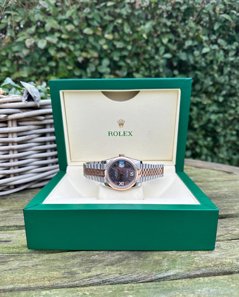 Rolex Datejust Lady, Ophalen of Verzenden, Nieuw, Goud, Rolex
