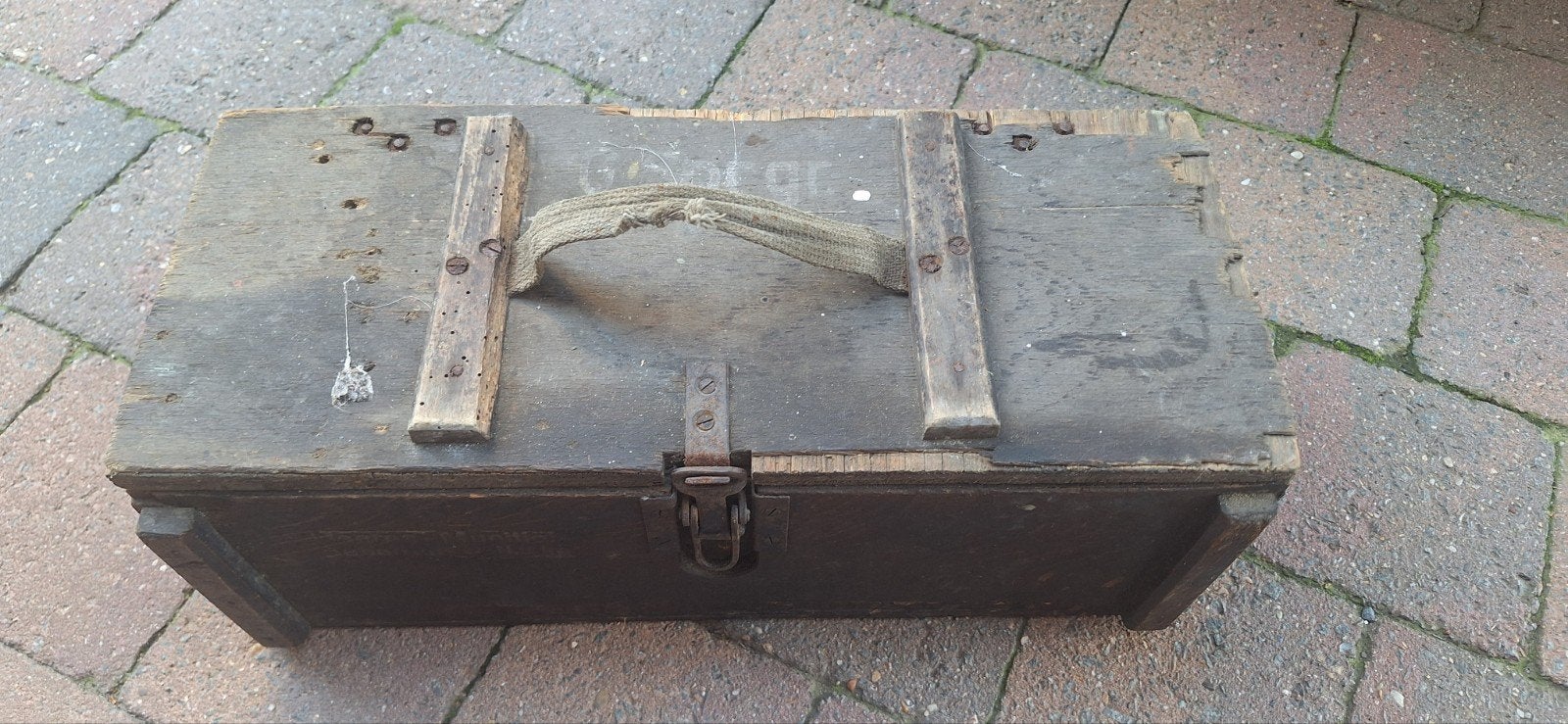 Caisse allemande G.Spr gr, Collections, Objets militaires | Seconde Guerre mondiale, Enlèvement