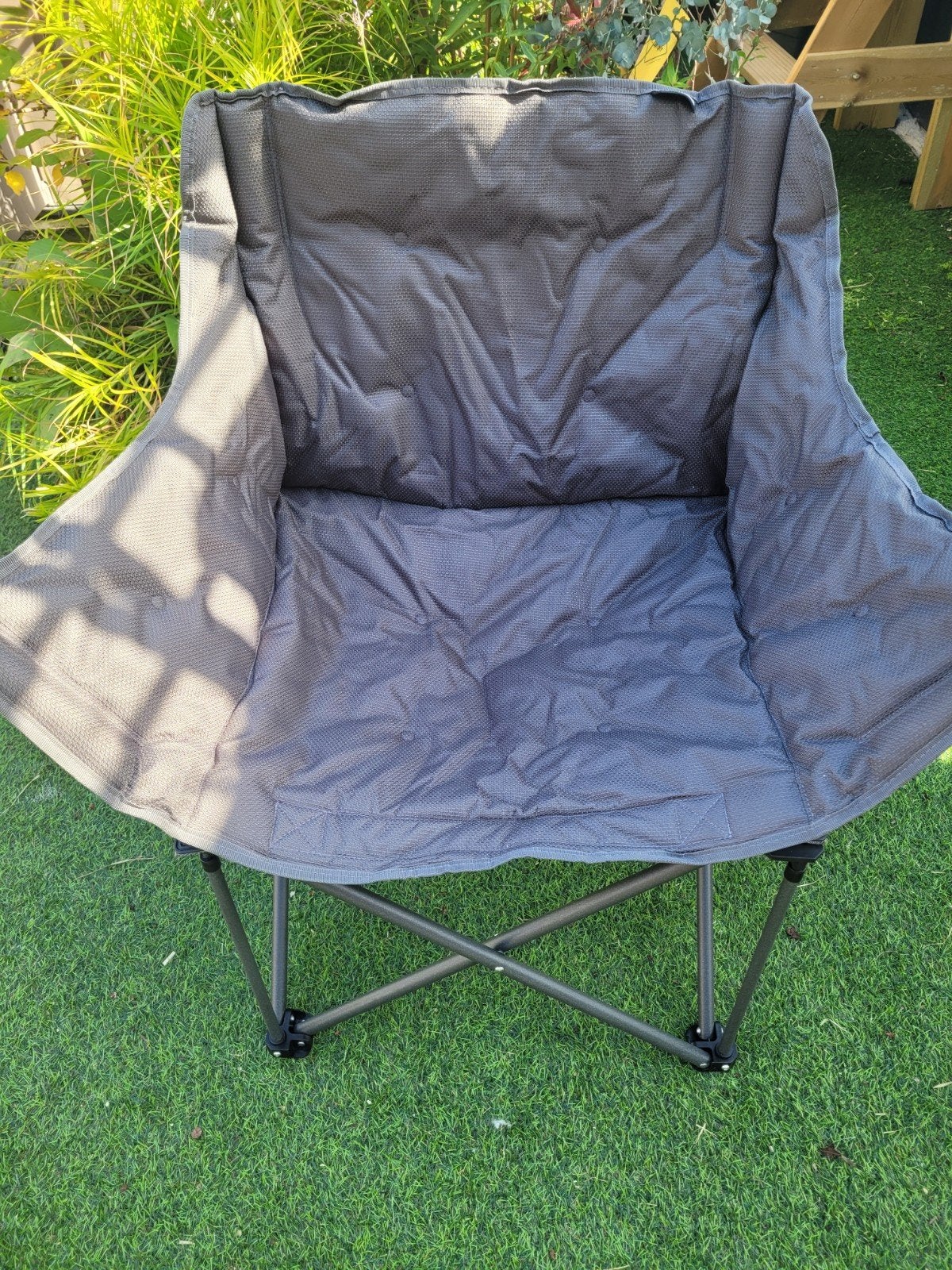 klapstoel voor camping enz, Ophalen