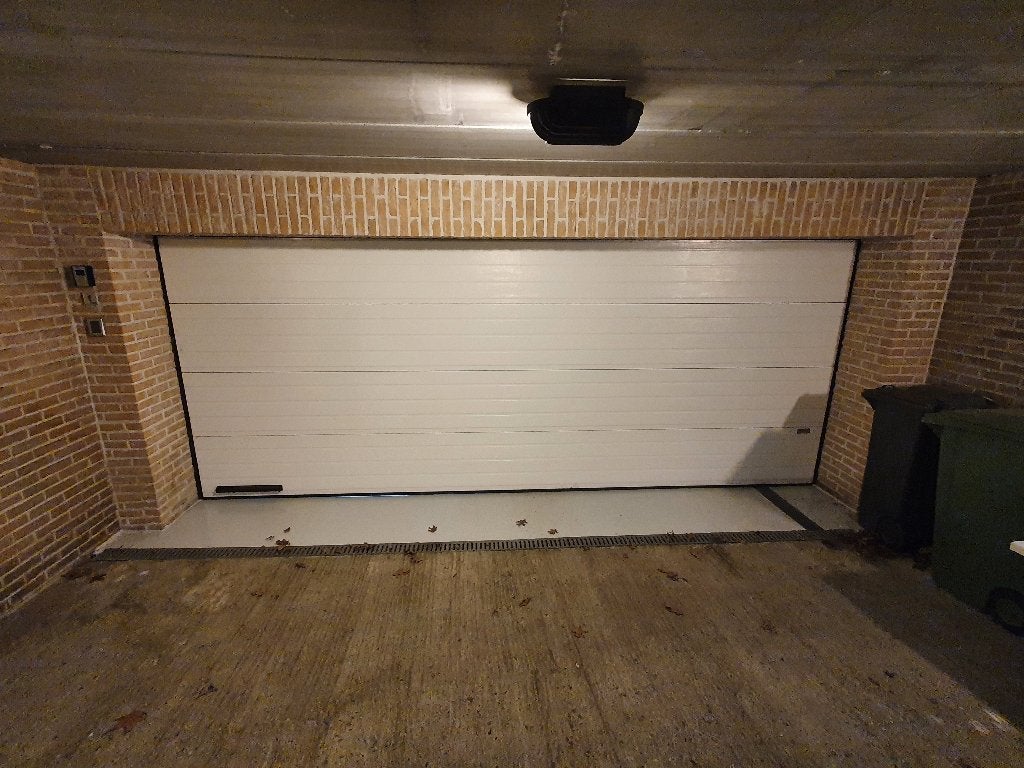 Garagepoort sectionaal, Ophalen, Kunststof, 120 cm of meer, Garagedeur