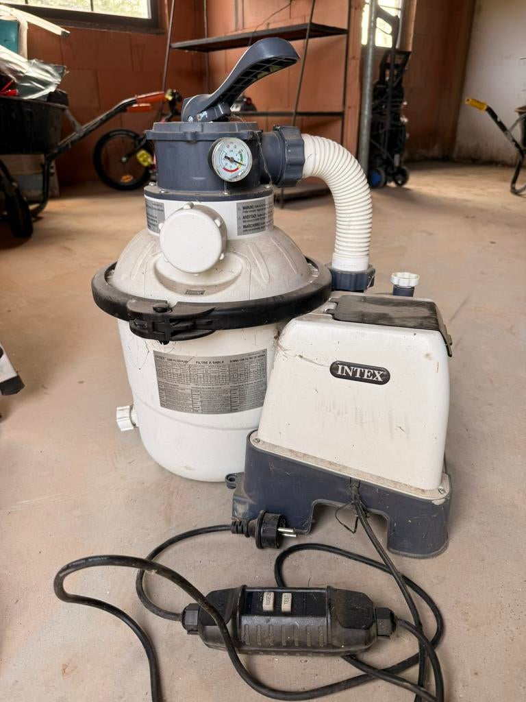 Filter zwembad intex, Ophalen, Gebruikt