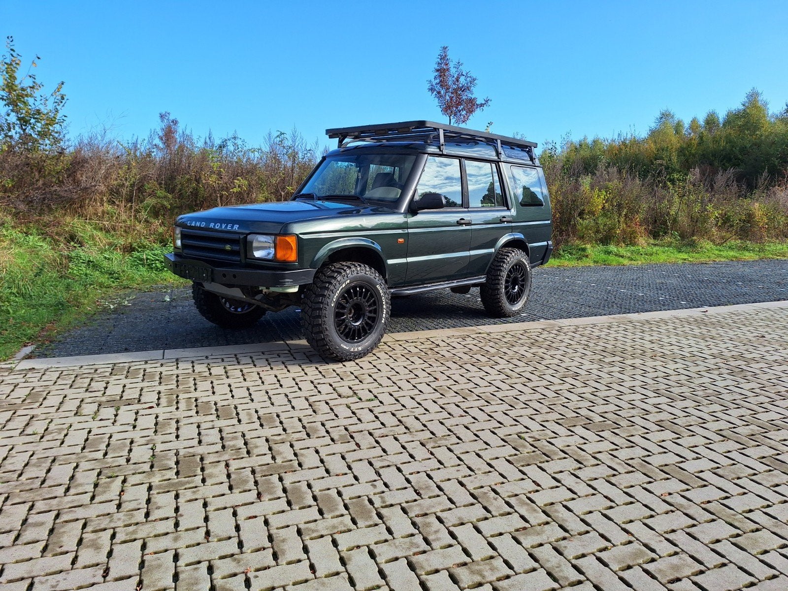 Landrover Discovery 2 td5 lichte vracht, Autos, Achat, Beige, Boîte manuelle, Particulier