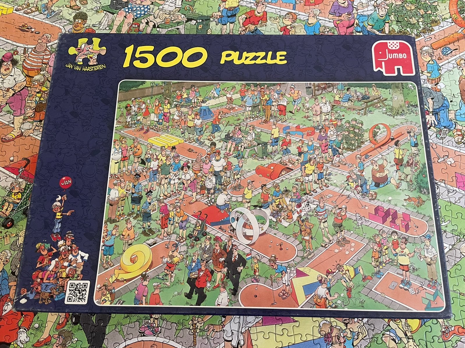 Puzzel Jan Van Haasteren - Mini-golf, Ophalen, Zo goed als nieuw