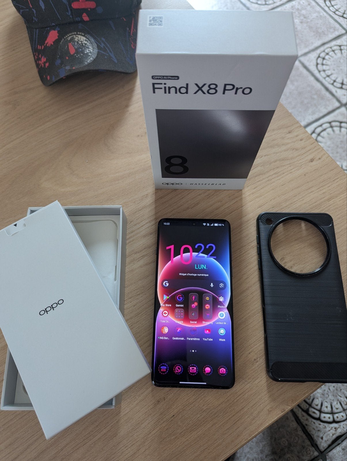 Échange Oppo find x8 pro 512 go ROM global version, Télécoms, Enlèvement