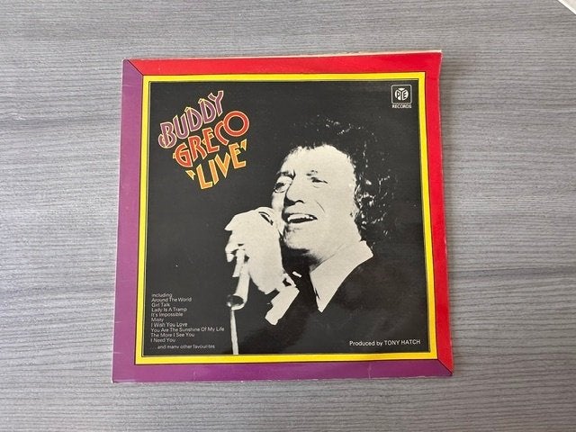 de Buddy Greco 'live (lp018), Enlèvement ou Envoi, Pop, Utilisé, LP