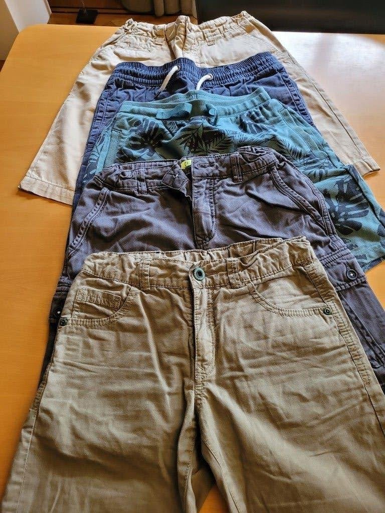 lot de shorts 140, Enlèvement ou Envoi, Comme neuf, Garçon, Pantalon