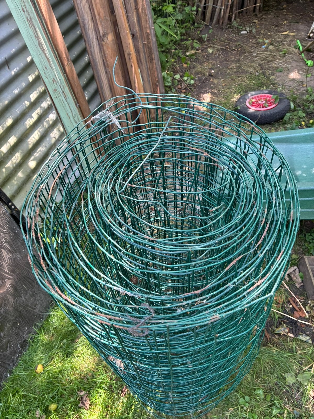 Verschillende maten tuingaas, omheining draad, Tuin en Terras, Ophalen, Gebruikt, Draad