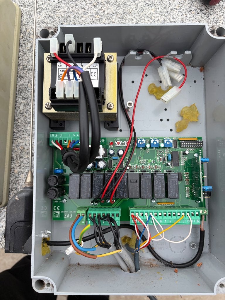 Poort opener Came kr100, Ophalen, Gebruikt