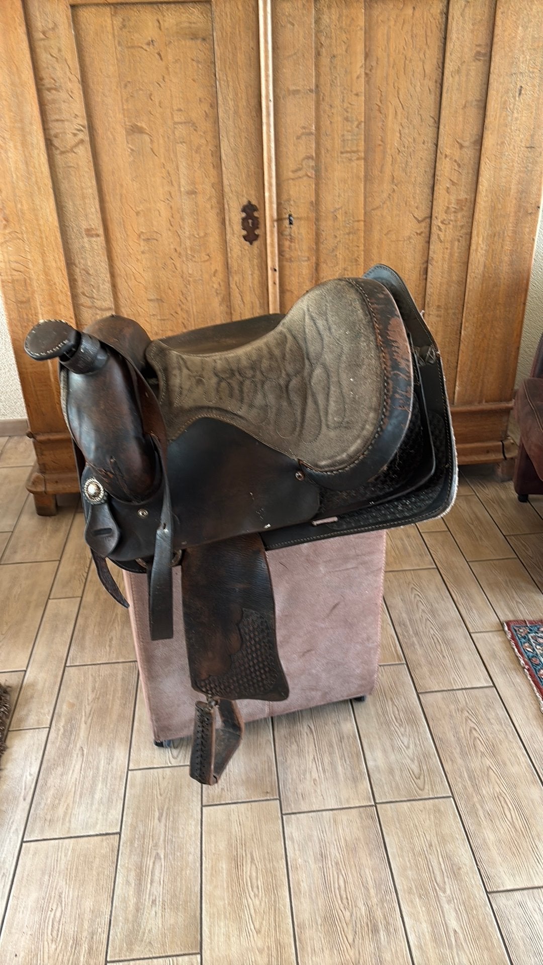 Selle Western, Animaux & Accessoires, Enlèvement, Comme neuf