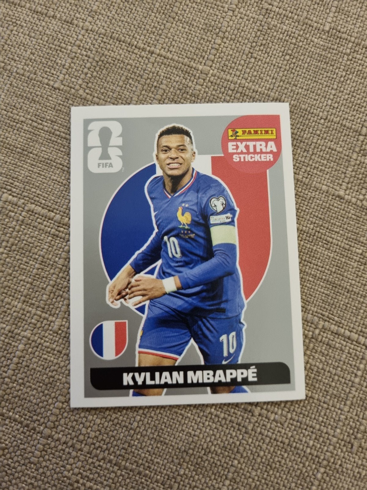 Kylian Mbappé Extra Sticker Silver, Ophalen of Verzenden, Sticker
