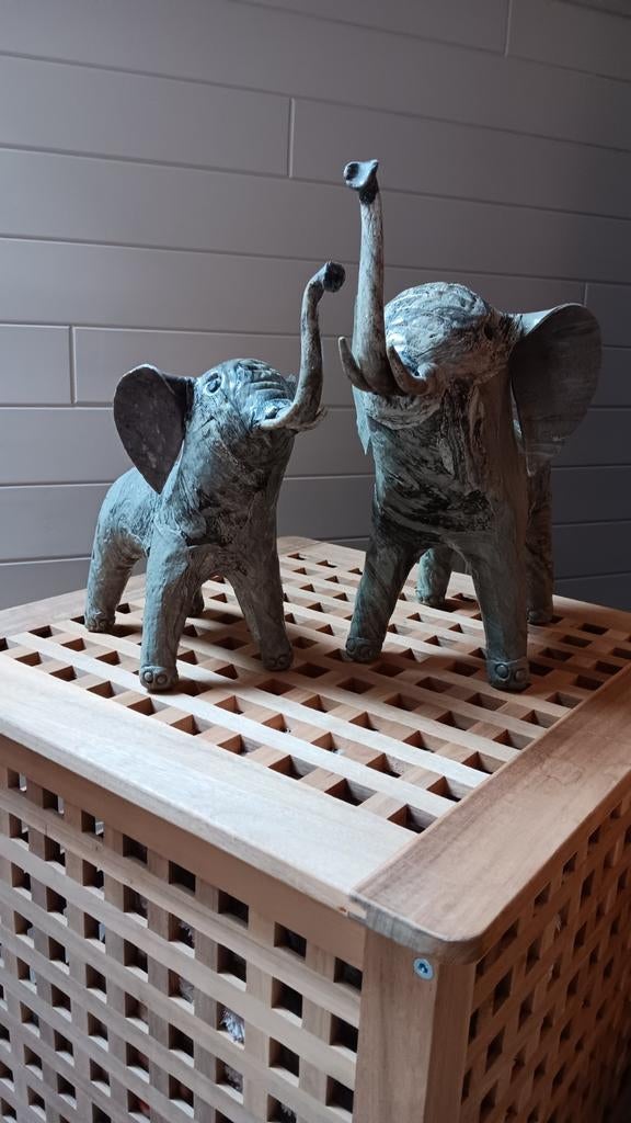 Decoratie  olifanten, Ophalen