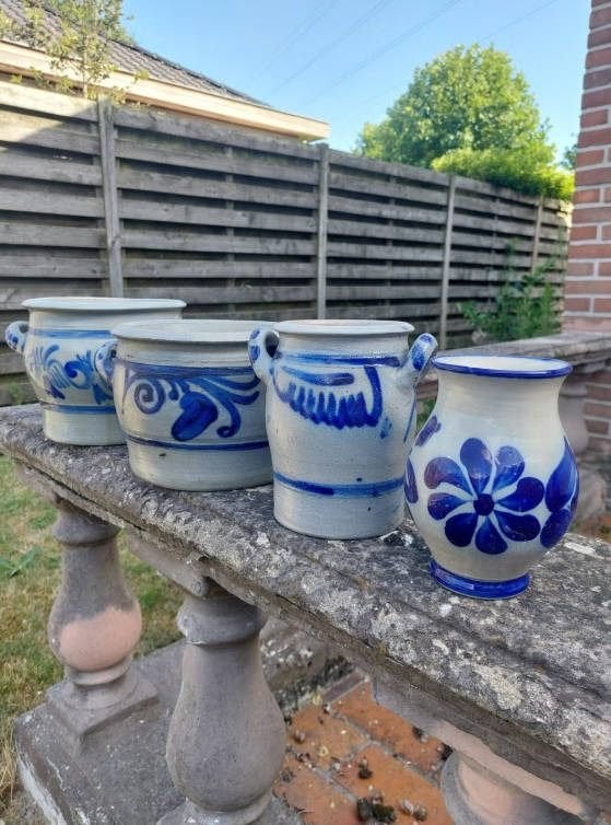 Aardewerk Bewaarpotten Brocant, Antiek en Kunst, Ophalen