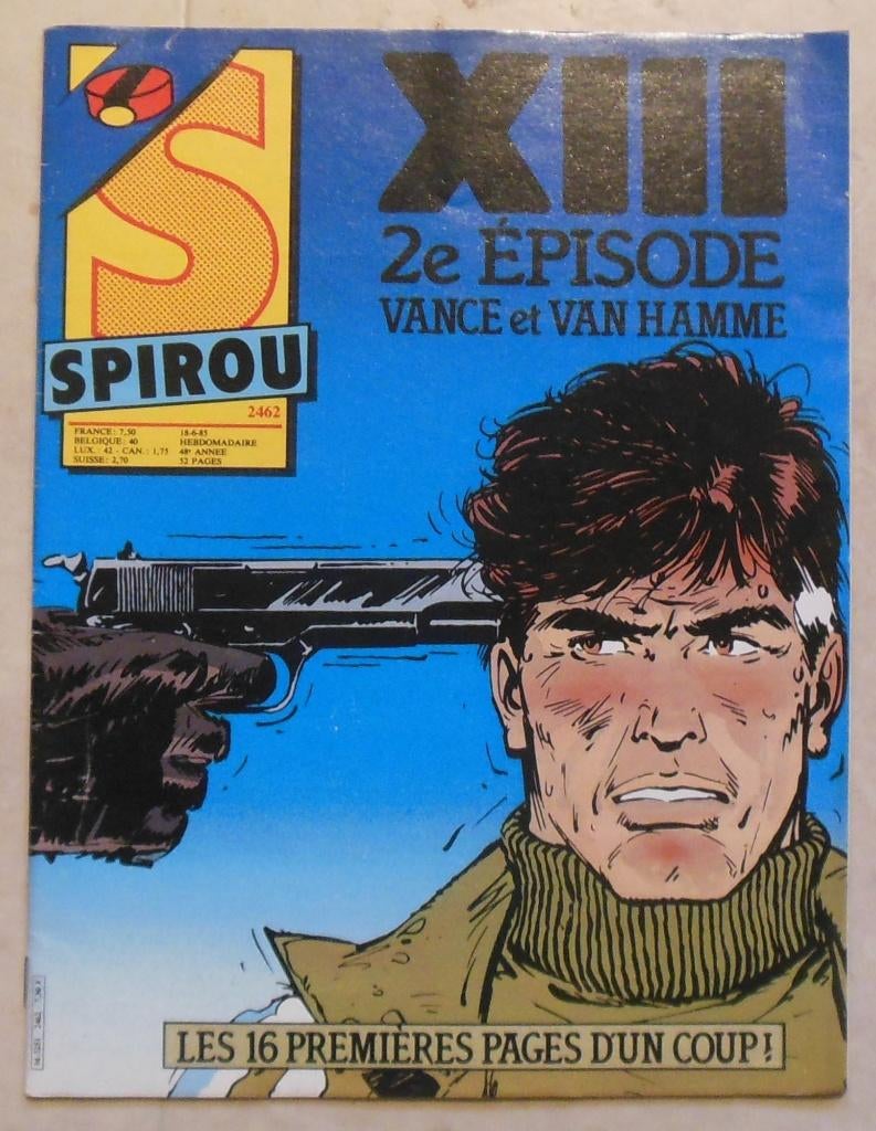 Le Journal de Spirou N 2462, Enlèvement ou Envoi