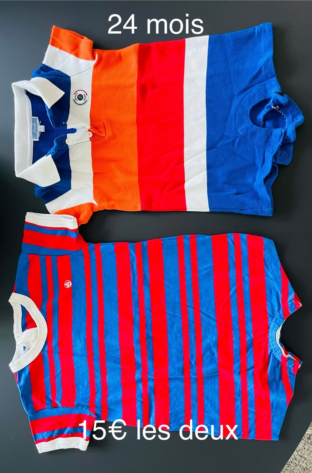 Vetements et bodies petit garçon Petit Bateau et Jacadi, Enlèvement, Utilisé, Garçon, Autres types