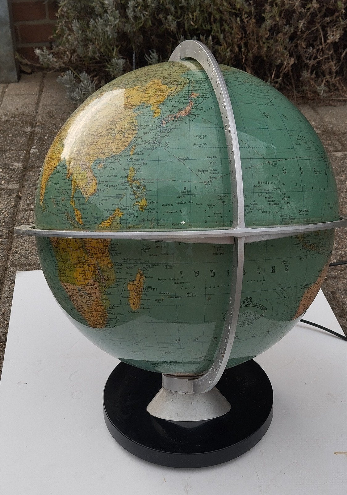 Globe Columbus diam 35 cm, Enlèvement ou Envoi