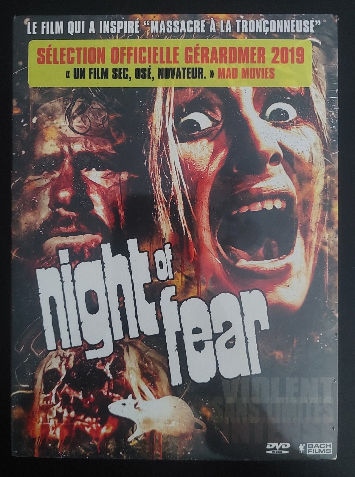Dvd Night of Fear, Enlèvement ou Envoi