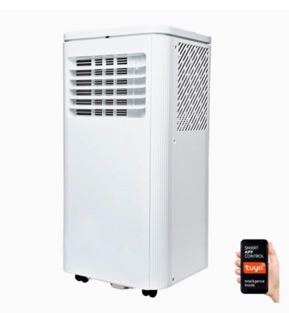 mobiele airconditioner 9000 BTU + Wi-Fi, Elektronische apparatuur, Airco's, Ophalen, Zo goed als nieuw, Afstandsbediening
