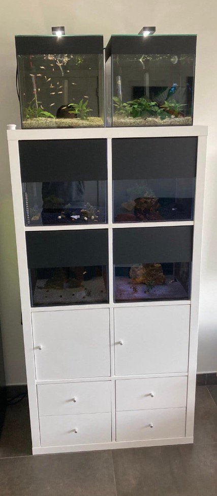 Aquarium stelling, Ophalen, Zo goed als nieuw