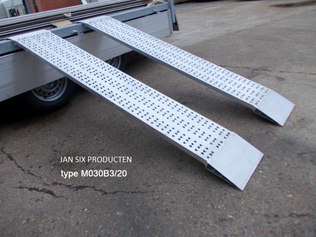 Alu. oprijplaten met laag profiel cap 2132 kg / paar type, Vélos & Vélomoteurs, Vélos & Cyclomoteurs Autre, Enlèvement ou Envoi