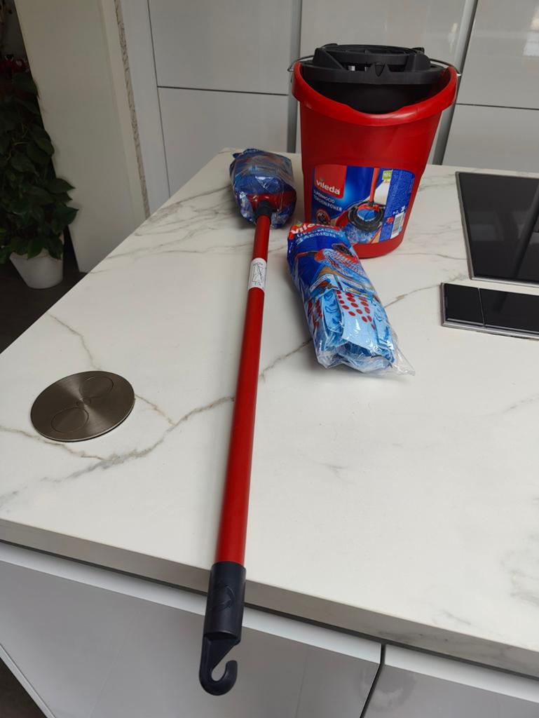 Nieuw mop set met emmer, Ophalen