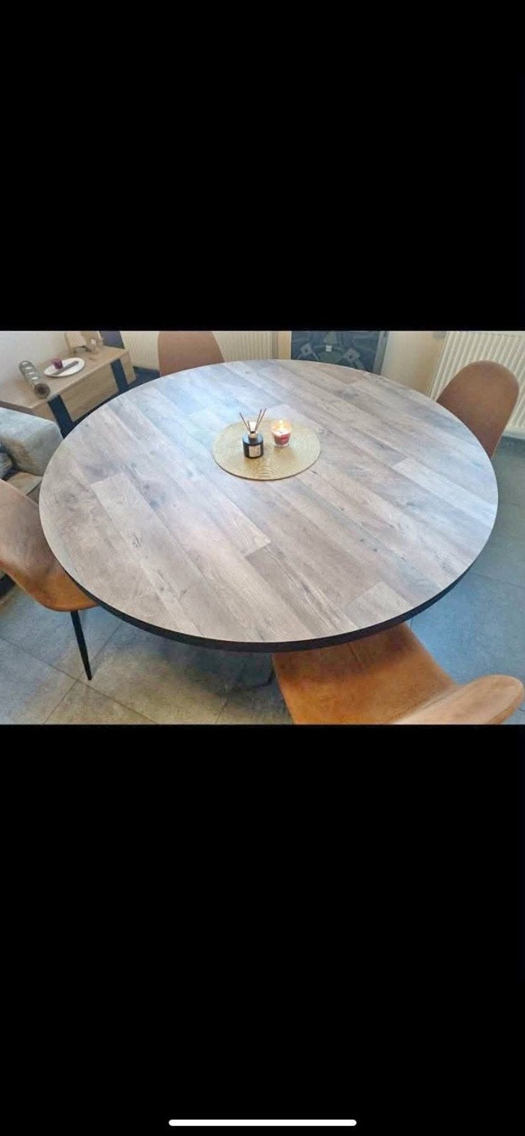 Table de style industriel