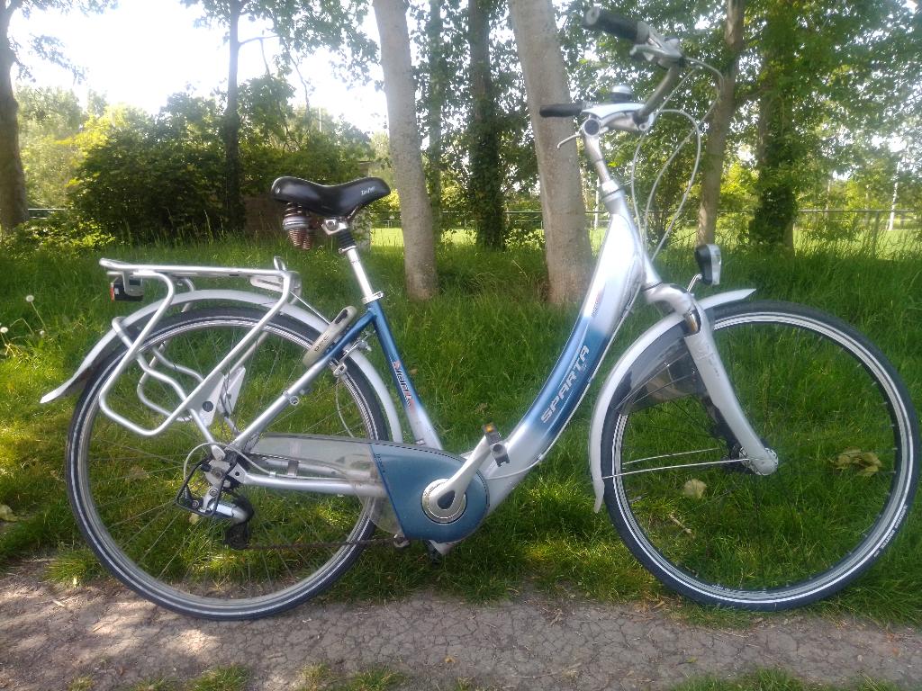 Damesfiets, Fietsen en Brommers, Fietsen | Dames | Damesfietsen, Ophalen, Gebruikt, Sparta, Versnellingen