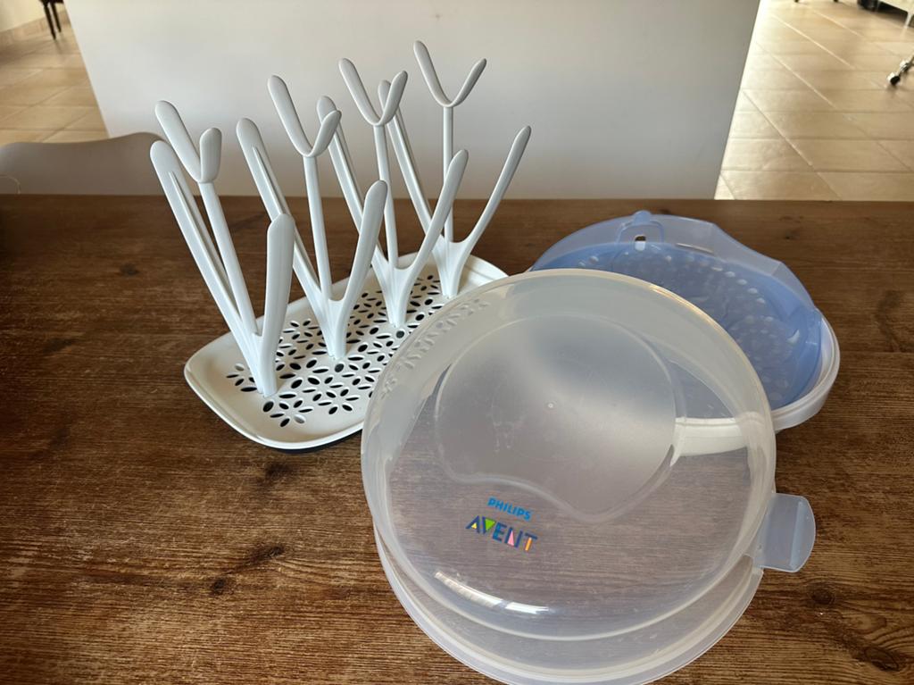 Avent droogrek en microgolfsterilisator, Kinderen en Baby's, Ophalen, Gebruikt, Sterilisator