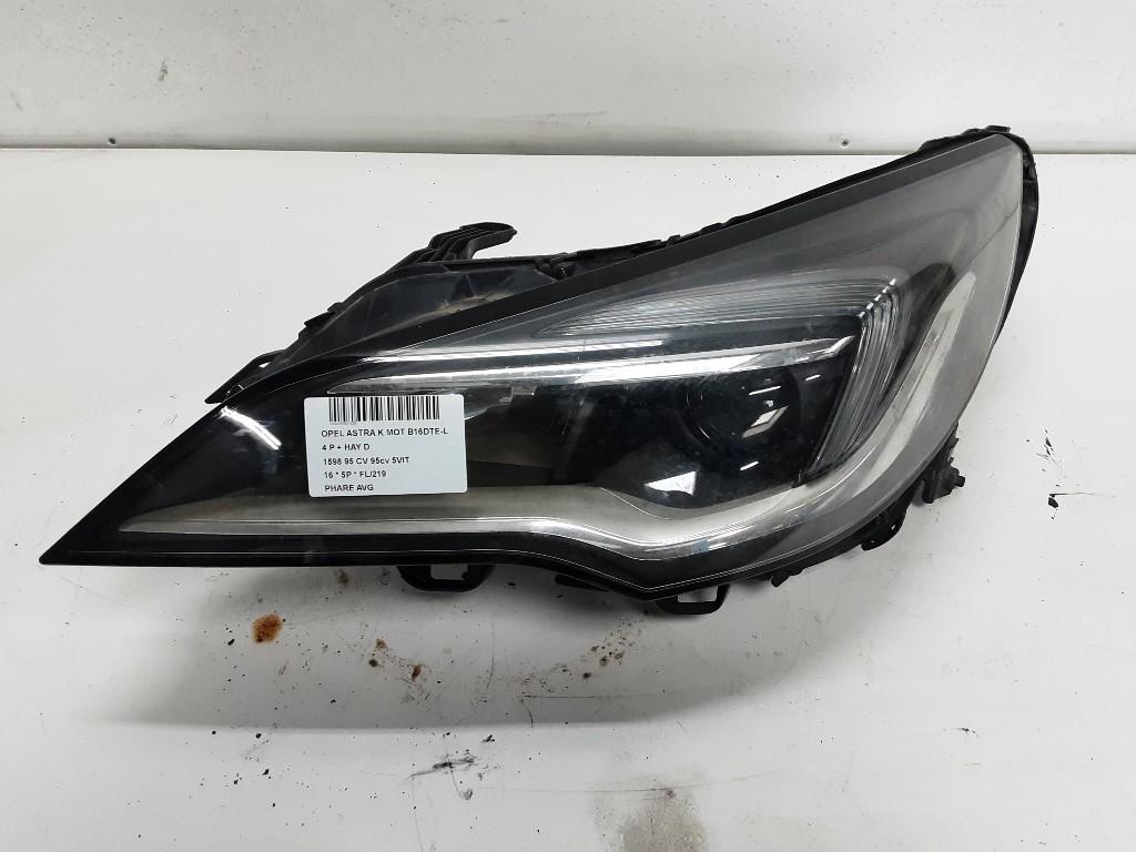 KOPLAMP LINKS Opel Astra K (01-2015/12-2022) (39047198), Auto-onderdelen, Gebruikt, Rue de l'Espoir 34 34
4030  GRIVEGNÉE, BE