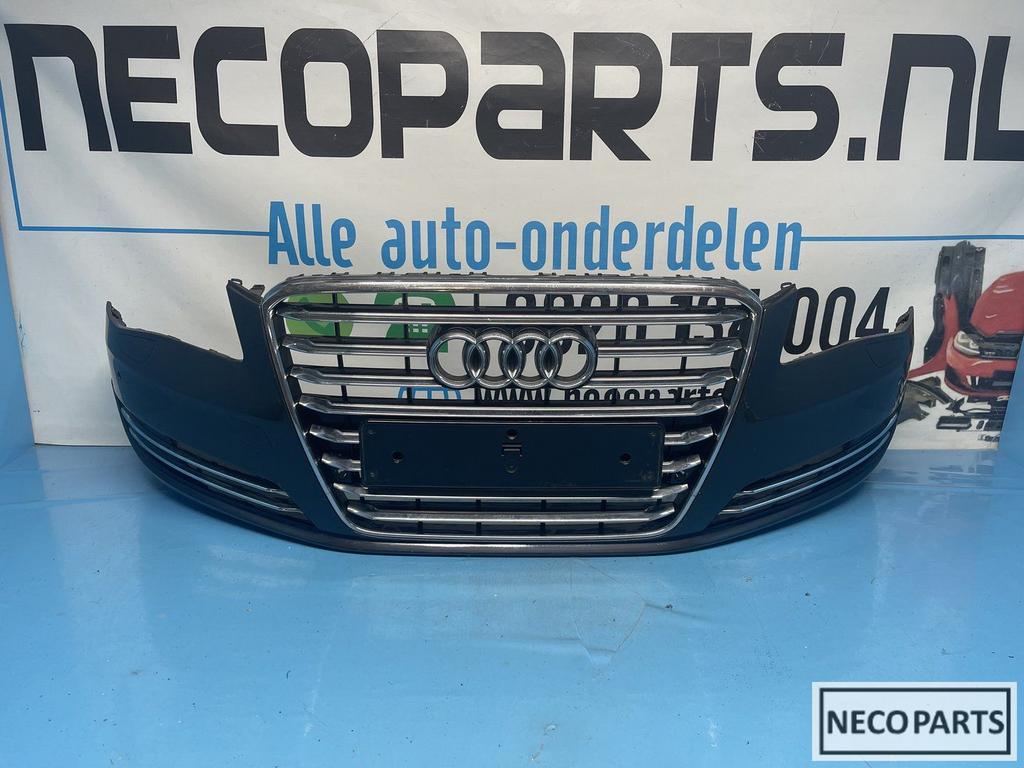 VOORBUMPER AUDI A8 4H 4H0807437 4PDC KLS ORIGINEEL, Auto-onderdelen, Gebruikt, -, -, -