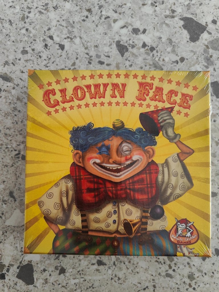Clown Face, Hobby & Loisirs créatifs, Jeux de société | Jeux de cartes, Trois ou quatre joueurs, Enlèvement ou Envoi, Neuf, White Goblin Games