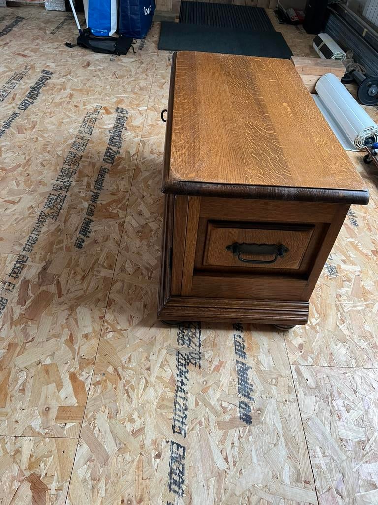 Houten kist, Ophalen