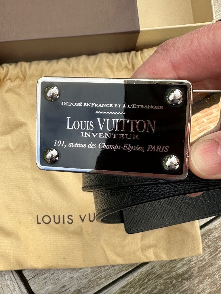 Louis vuitton riem inventeur, Ophalen, Zo goed als nieuw, Louis Vuitton