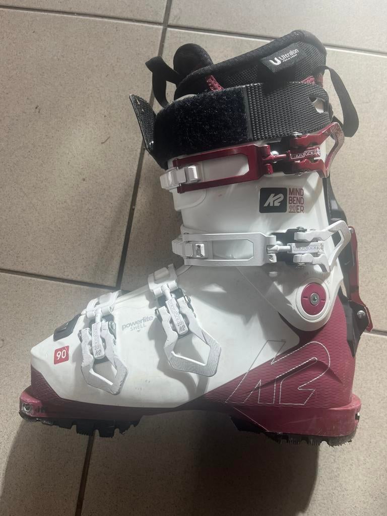 K2 mind bender 90 skitour bot (maat 40), Enlèvement, Utilisé, Ski, Chaussures