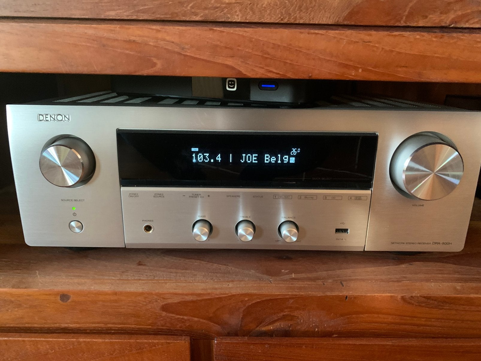 Denon DRA800h mint condition, Audio, Tv en Foto, Versterkers en Ontvangers, Ophalen, Zo goed als nieuw, Denon