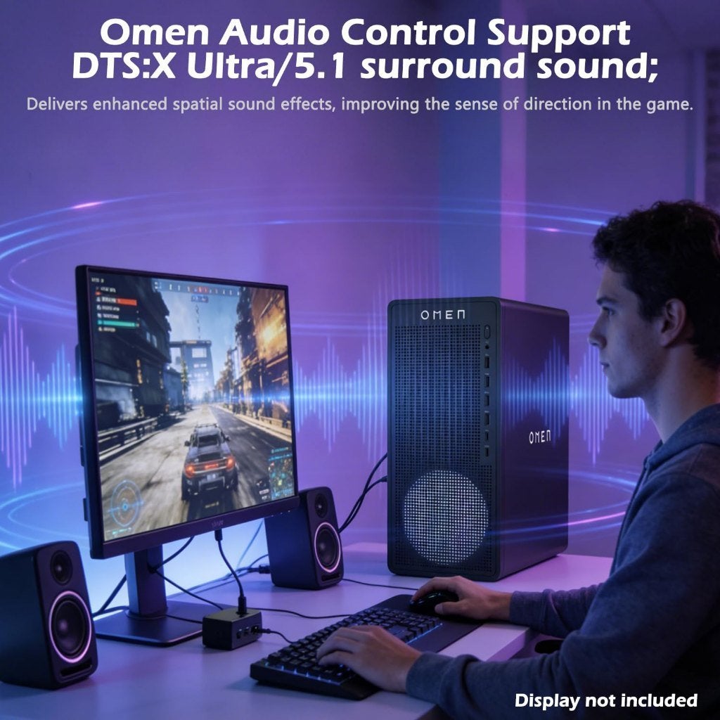 OMEN 16L Gaming PC| RTX 5060| 8700F| DDR5| 1TBSSD| Garantie!, Ophalen, Zo goed als nieuw, Gaming, SSD