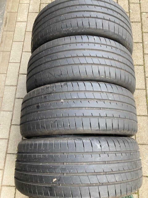 4 PNEUS GOODYEAR EAGLE F1 ASYMMETRIC5 EN 225/40 R19 93 V, Véhicule de tourisme, Pneus été, Pneu(s), Utilisé