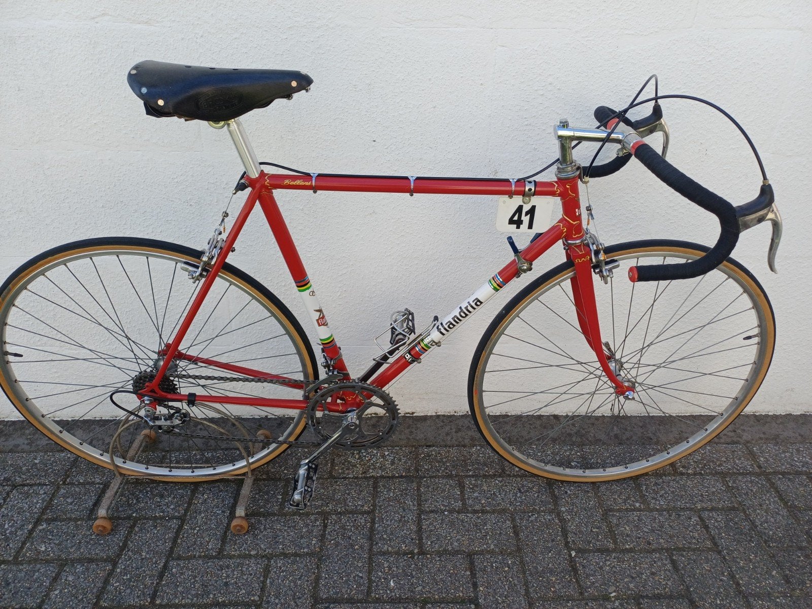 Retro koersfiets flandria, Fietsen en Brommers, Ophalen