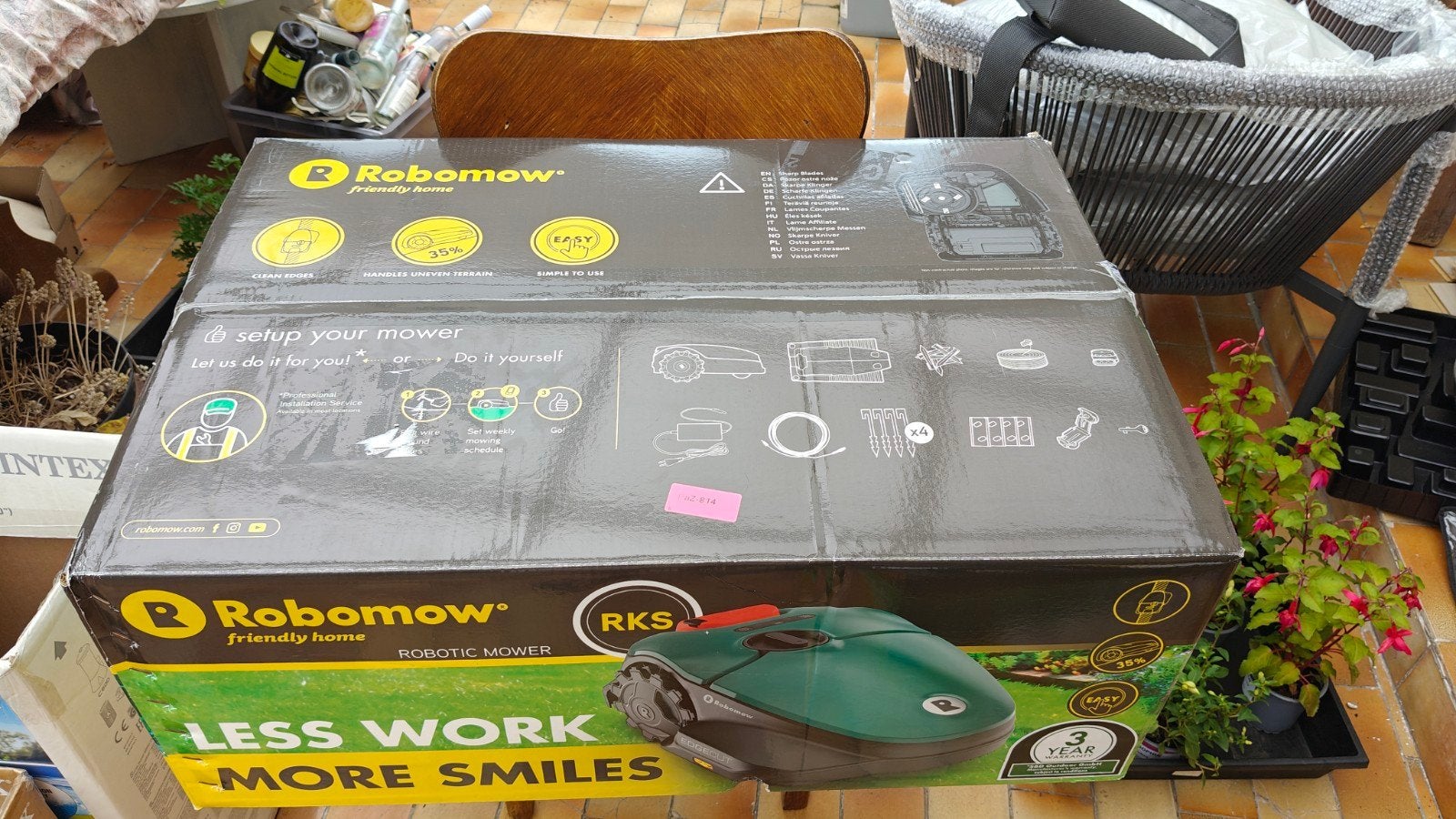 Robomow RKS 1500 - NOUVEAU, Jardin & Terrasse, Enlèvement