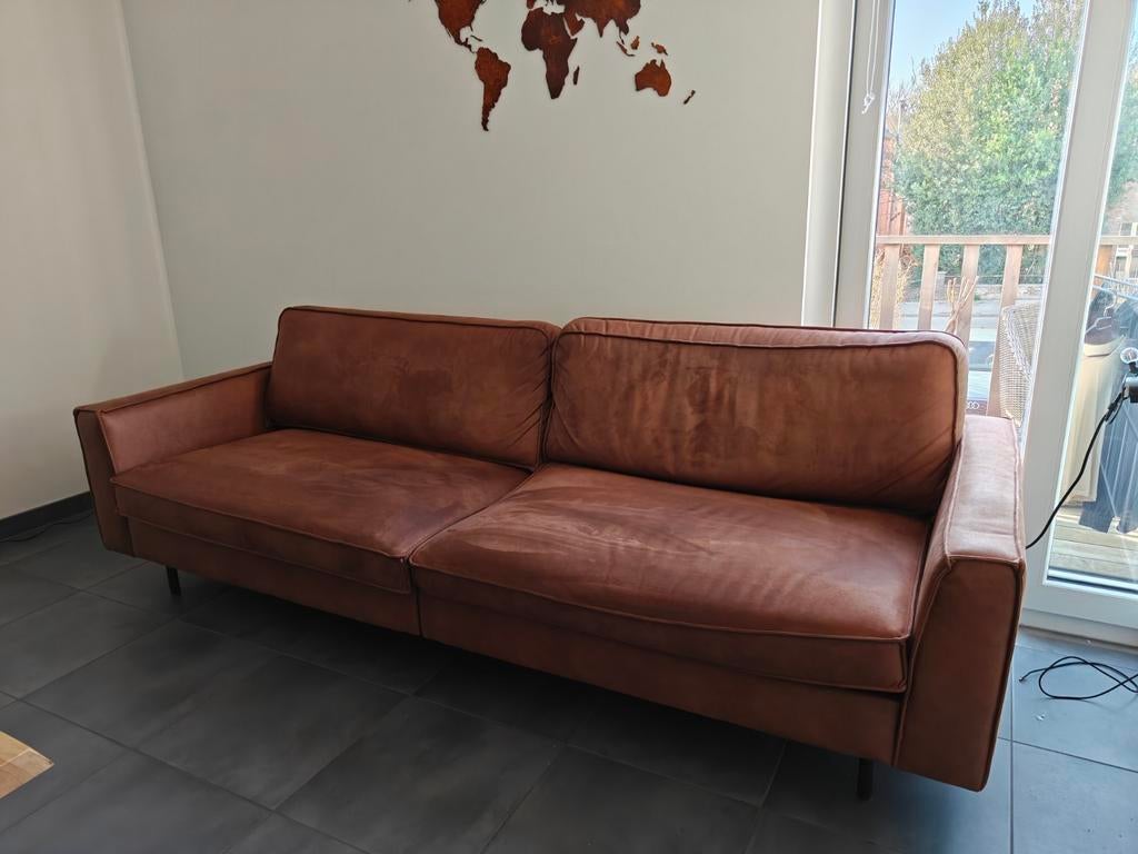 4-zit zetel cognac, Enlèvement
