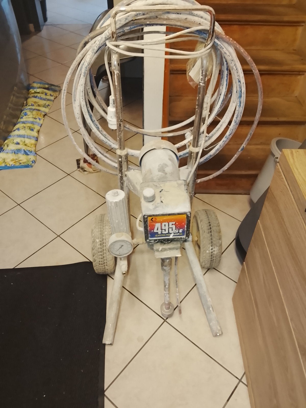 airless professionnel graco 495 st, Enlèvement