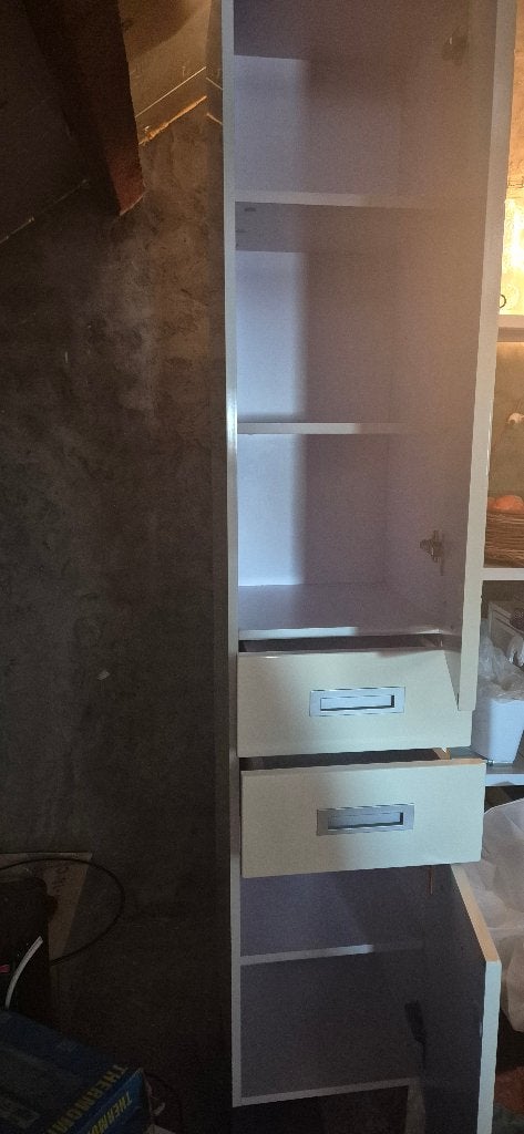 badkamer kast, Ophalen, (Half)hoge kast, Minder dan 50 cm, Gebruikt