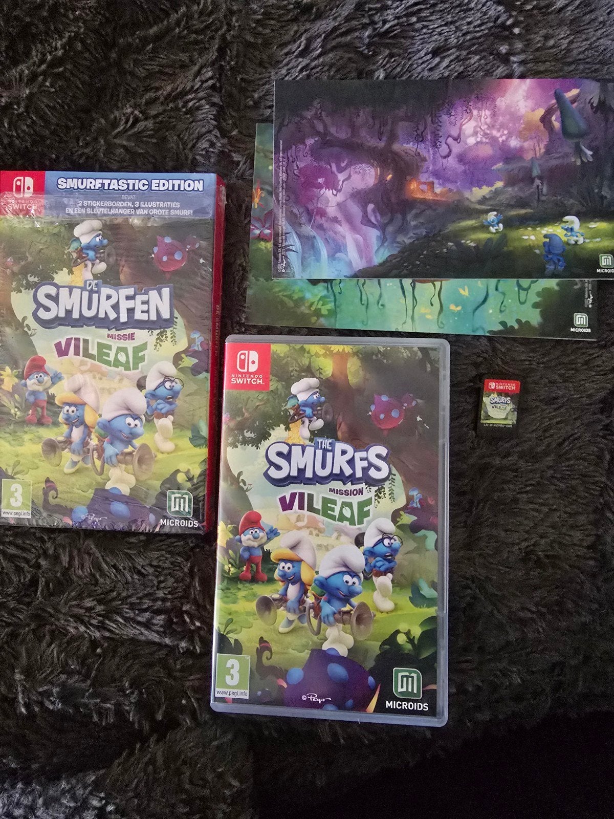 De smurfen, Games en Spelcomputers, Verzenden