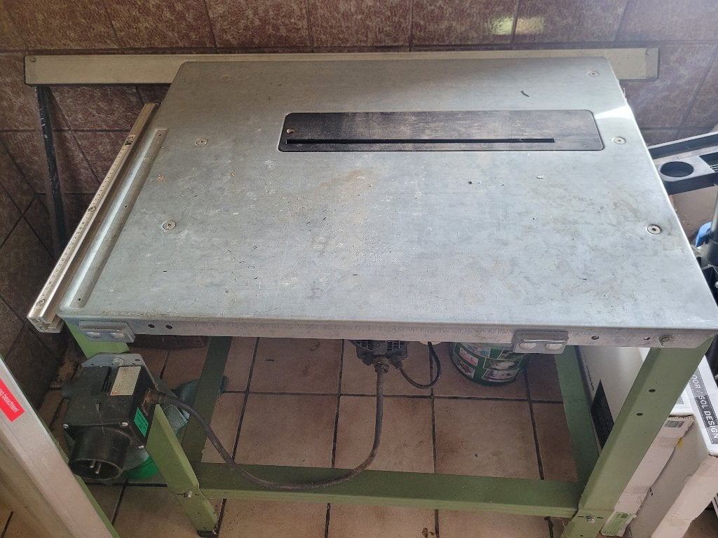 Zaagtafel, Doe-het-zelf en Bouw, Ophalen, Gebruikt
