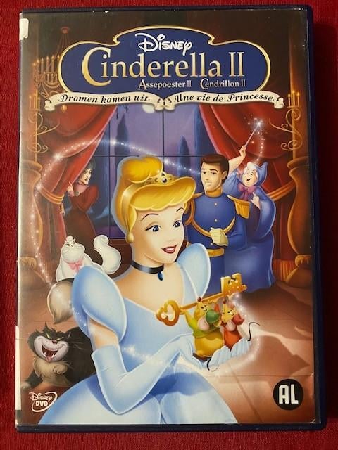 DVD Assepoester II   Dromen komen uit van Disney Nieuwstaat, Europees, Tekenfilm, Alle leeftijden, Ophalen of Verzenden