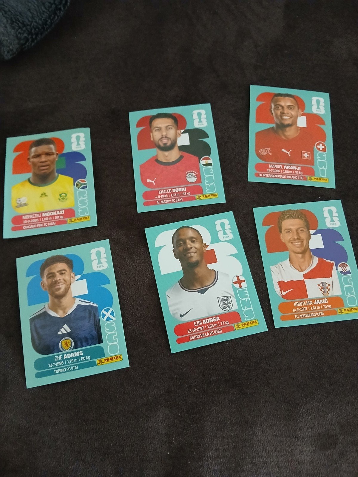 6 Panini FIFA World Cup 2026 stickers, Ophalen of Verzenden